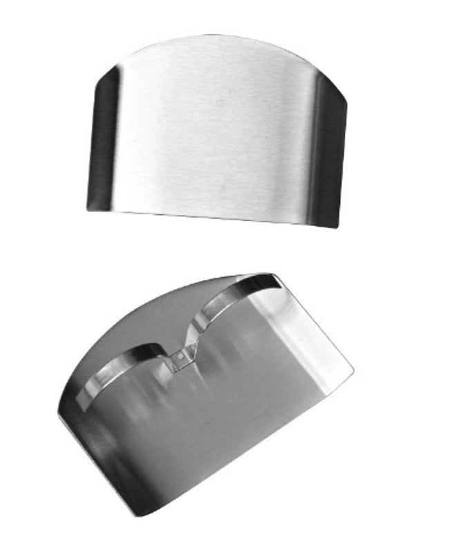 Minimalist Solid Color Finger Protector Made of 304 & 430 Stainless Steel | Jewelry Accessories