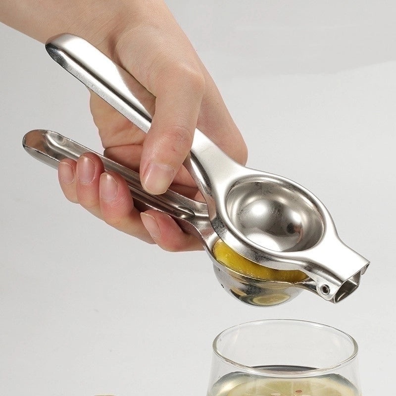 Stainless Steel Juice Squeezer Simple Solid Color Manual Citrus Press|Kitchen Tools & Gadgets