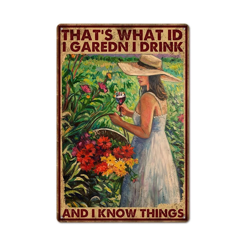 Vintage Iron Wall Art with Human, Animal & Letter Designs | Home Decor Wall Hangings