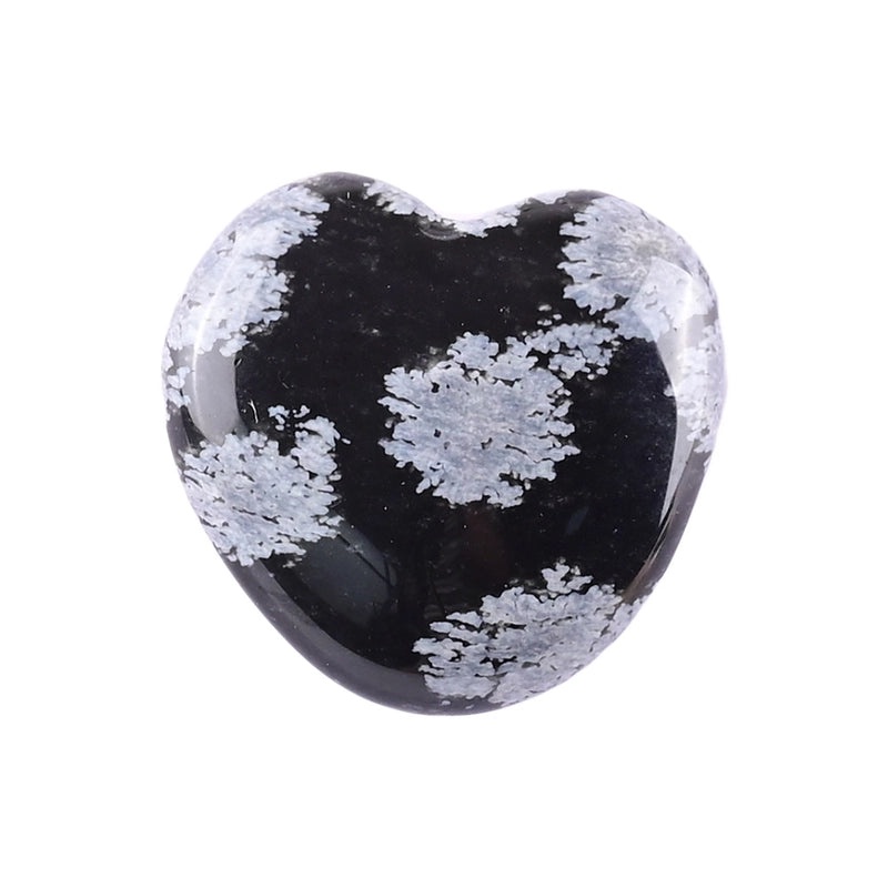 5 Pieces Heart Shape Crystal Ornaments Set | Home Decor