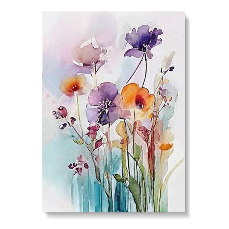 Rustic Floral Canvas Wall Art Decor|Home Decor