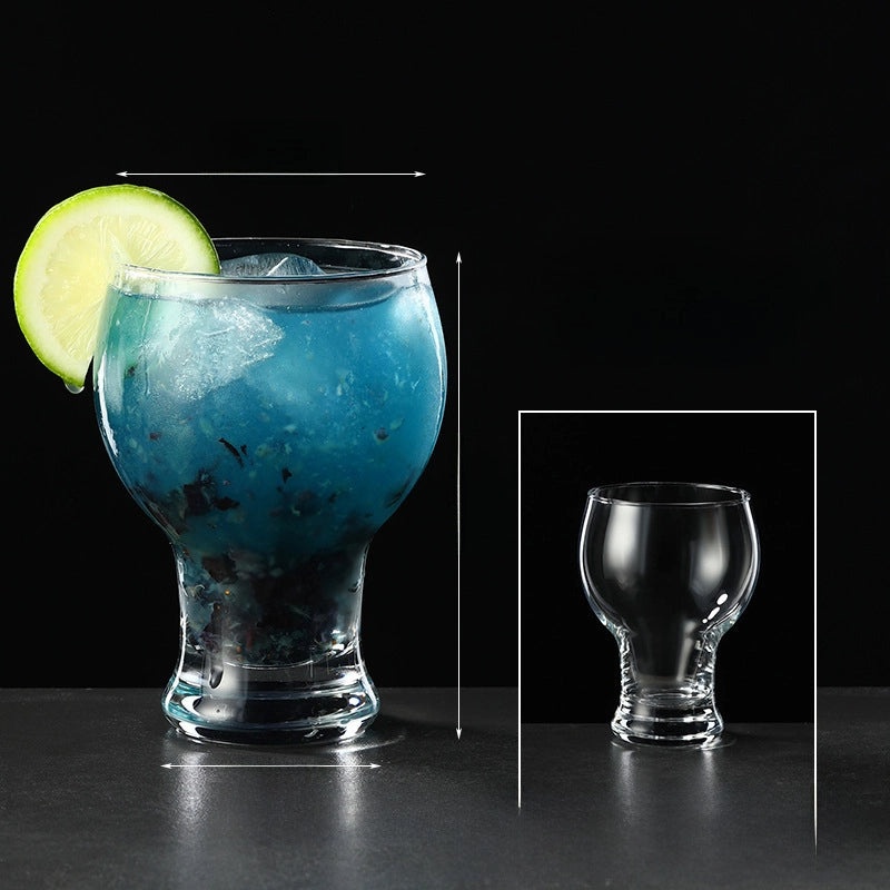 Large Capacity Glass Juice Cup for Milk Tea Mojito Cocktail Bars | Drinkware & Glassware