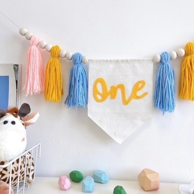 Bohemian Minimalist Cotton Letter Pendant Decorative Charm|Jewelry & Accessories