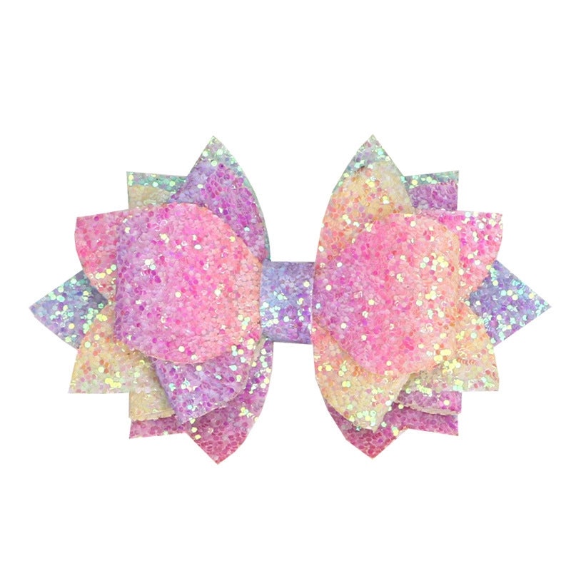 PU Leather Bow Knot Elastic Band | Hair Accessories