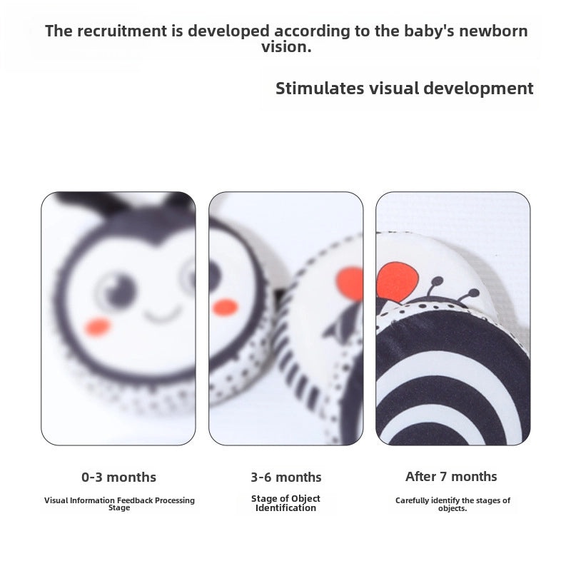 Aipinqi Baby Soft Cloth Book with Animal Designs Double-Sided Educational Toy for Crib or Bedside Use|Baby Toys and Early Learning