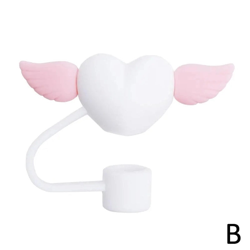 Multicolor Silica Gel Straw Cap for Drinks Casual Elegant Cute Design | Drink Accessories