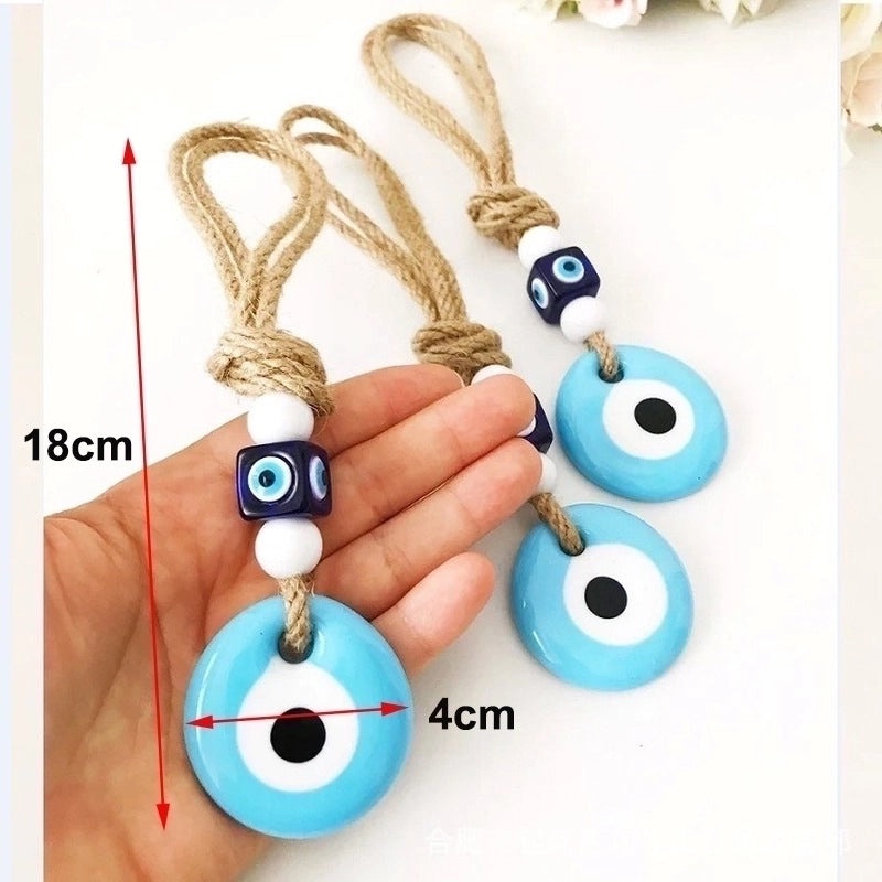 Devil's Eye Heart Glass Pendant Charming Artificial Decoration for Accessories|Jewelry & Accessories
