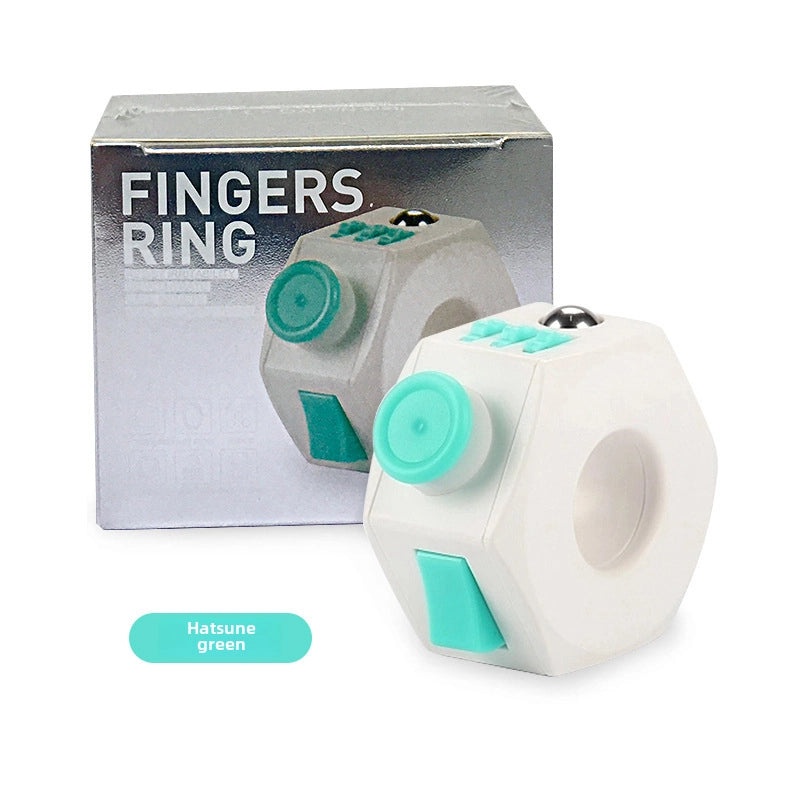 Lord Of The Rings Decompression Fidget Ring Multi-Function Toy Creative Exotic Gifts|Stress Relief Toys