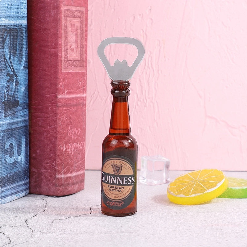 Creative Mini Beer Bottle Opener Refrigerator Magnet Personalized Home Bar Tool | Kitchen & Dining Accessories