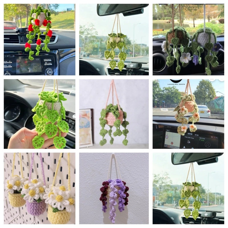 Artificial Plant Yarn Decorations for Home | Home Decor & Artificial Plants