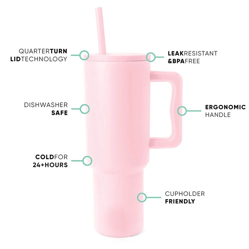 Stainless Steel 304 Thermos Cup Multicolor Casual Solid Color 201 Steel 500ml | Drinkware & Travel Mugs