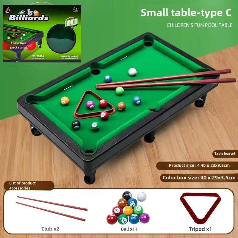 儿童迷你桌上台球玩具 2合1亲子互动礼物|儿童益智玩具