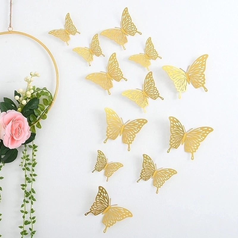 Charming Butterfly Paper Wall Decals for Home Decor|Wall Stickers