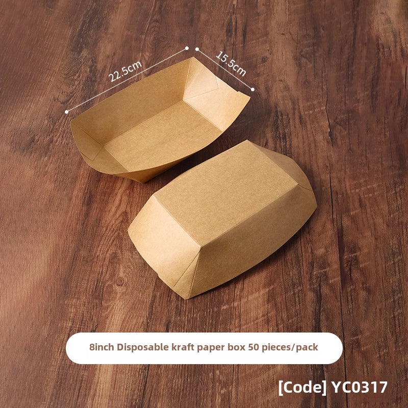 一次性木质寿司船餐盒 创意木质餐具 便携零食盘 刺身托盘 | 餐具与餐盒