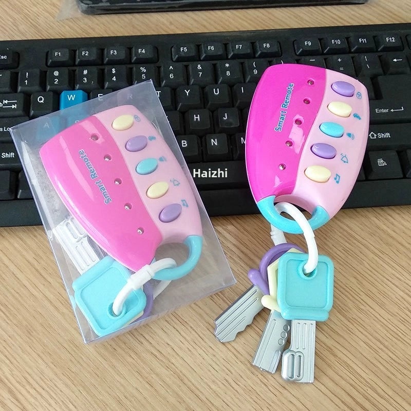 儿童防盗遥控钥匙玩具|儿童玩具