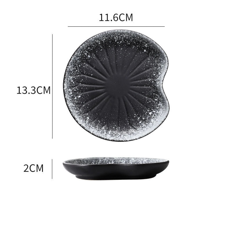 Japanese-style Ceramic Dinner and Snack Plate Creative Bone China Tableware for Afternoon Tea|Dinnerware & Serveware