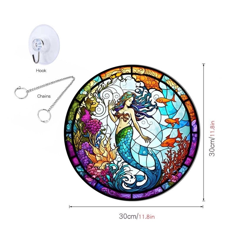 Chinoiserie Inspired Geometric Iron Pendant Wall Art for Vacation Home Decor | Wall Art & Decor