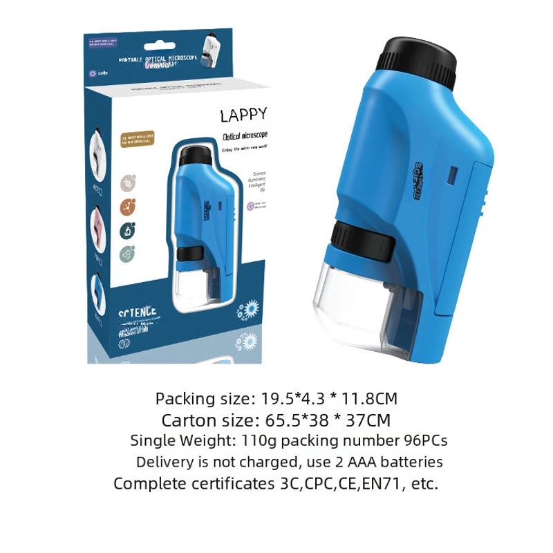 Kids Portable Handheld Microscope | Educational Science Toys