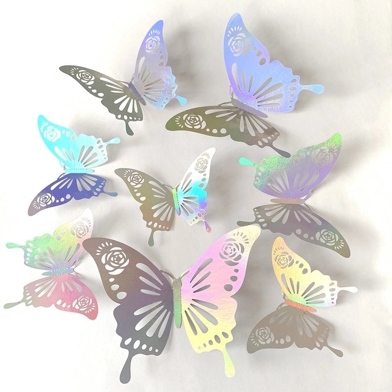Charming Butterfly Paper Wall Decals for Home Decor|Wall Stickers