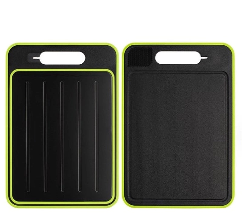 Sleek Minimalist Solid Aluminum Cutting Board Single Piece|Kitchen Accessories