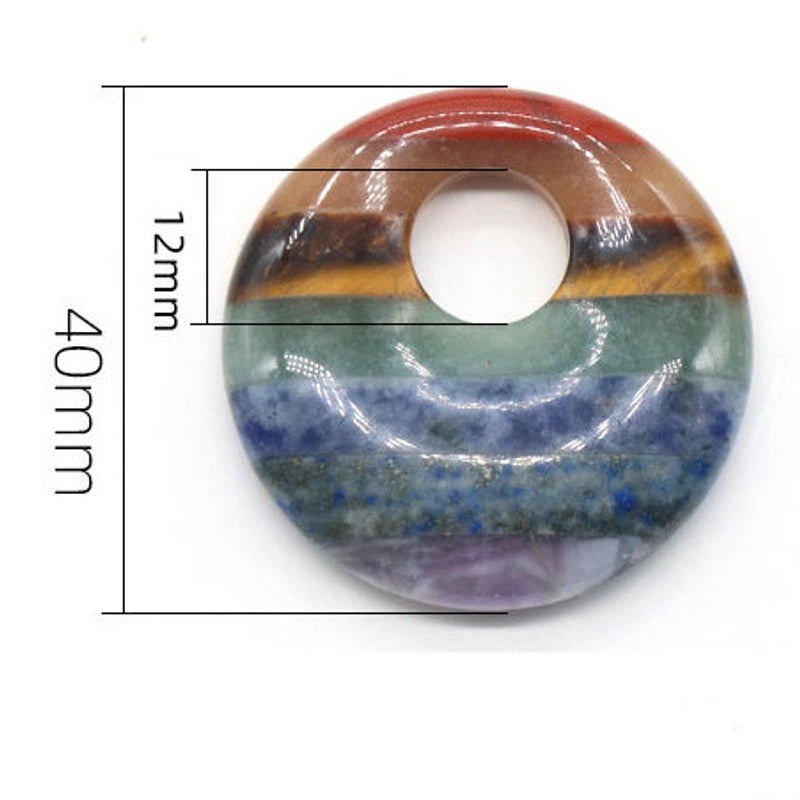 Natural Amethyst & Jade Multi-Stone Crystal Pendant | Jewelry Accessories