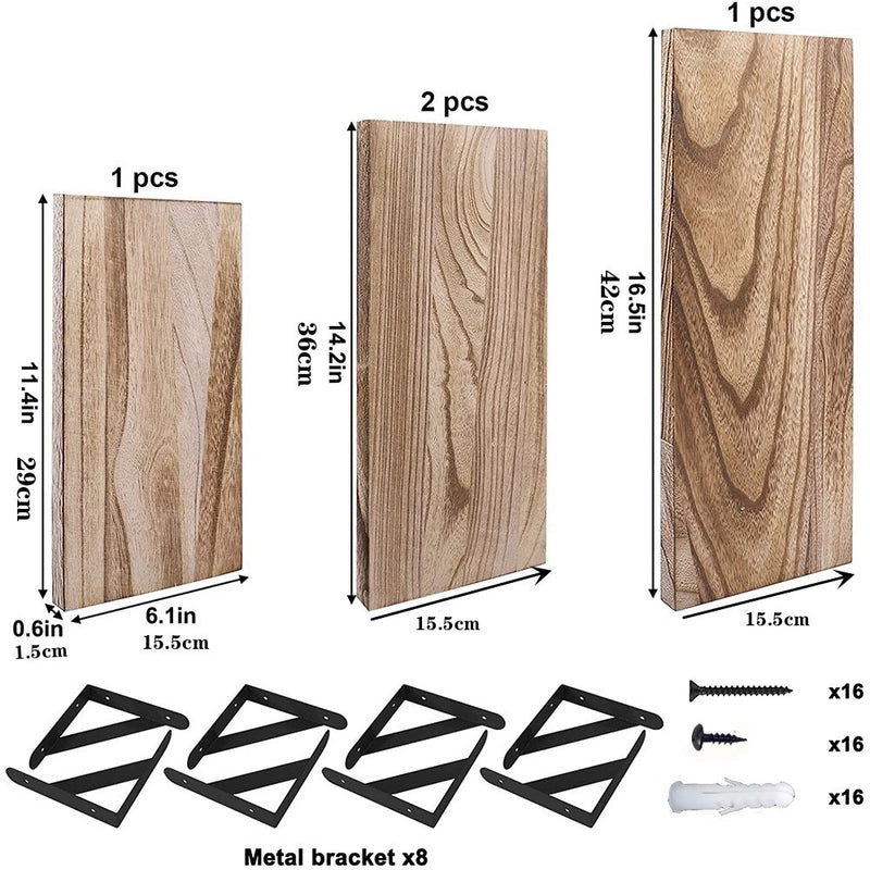 Minimalist Solid Color Paulownia Wood Iron Storage Rack for Home Organization|Home Storage & Organization