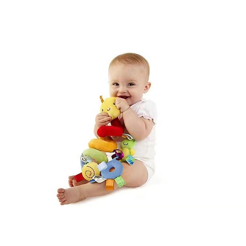 Colorful Plush Rattle Bed Bell Toy for Babies|Baby Toys & Accessories