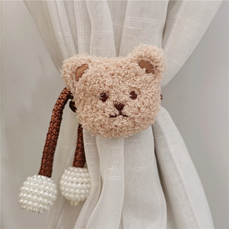 Adorable Bear Polyester Curtain Tiebacks for Window Decor|Home Decor Accessories