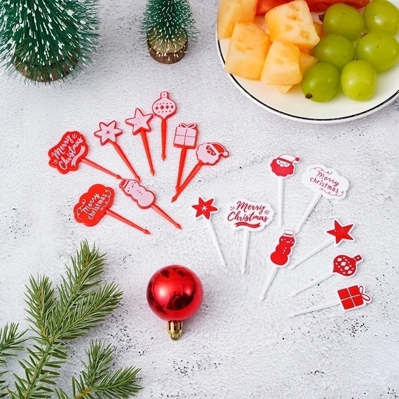 Adorable Cartoon Fruit Picks Set of 1|Kitchen & Dining Accessories