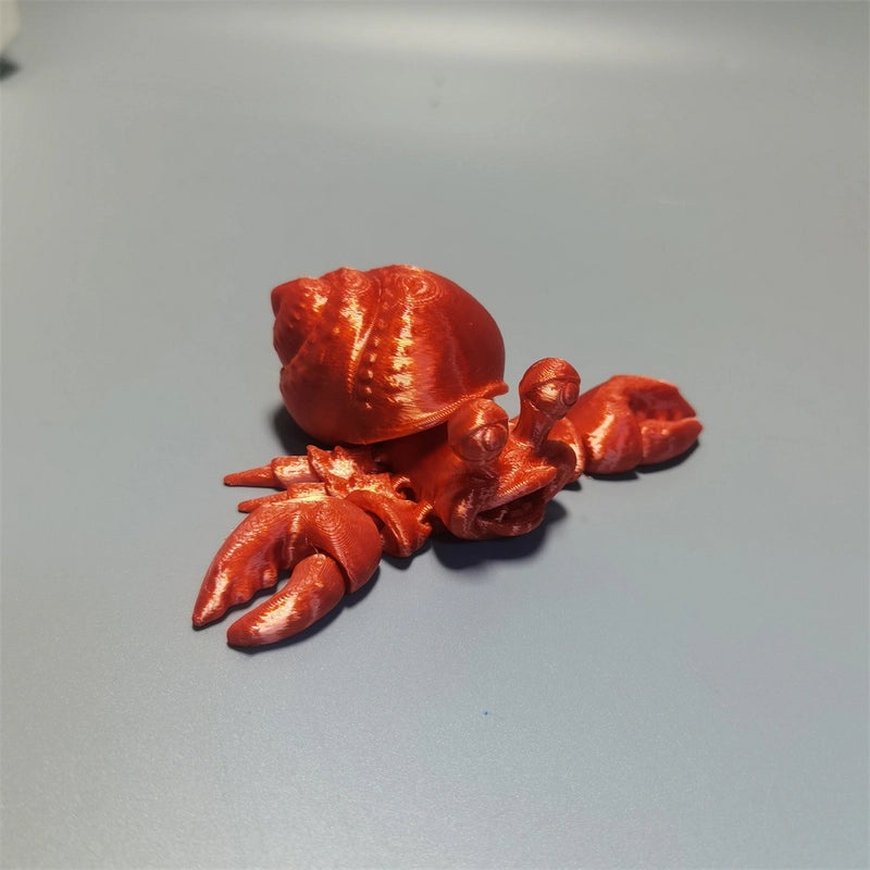 3D Printed Animal Figurines Toy Ant Frog Hermit Crab Decorative Dolls for Stall Display|Home Decor & Collectibles