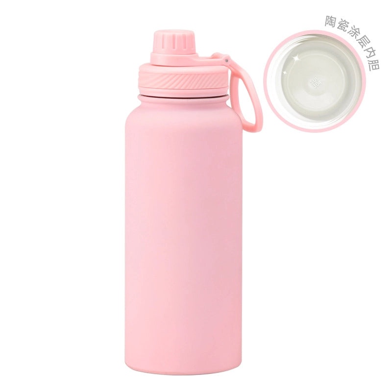 Stylish Solid Color Stainless Steel Vacuum Flask 1pc|Home & Kitchen Accessories