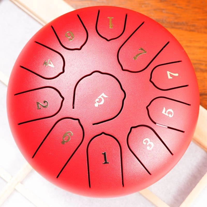 Ethereal Solid Color Carbon Steel Drum Toy for Kids|Musical Instruments & Toys