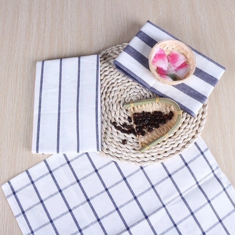 Stylish Cotton Stripe Placemat Single Piece|Home & Kitchen Tableware & Linens