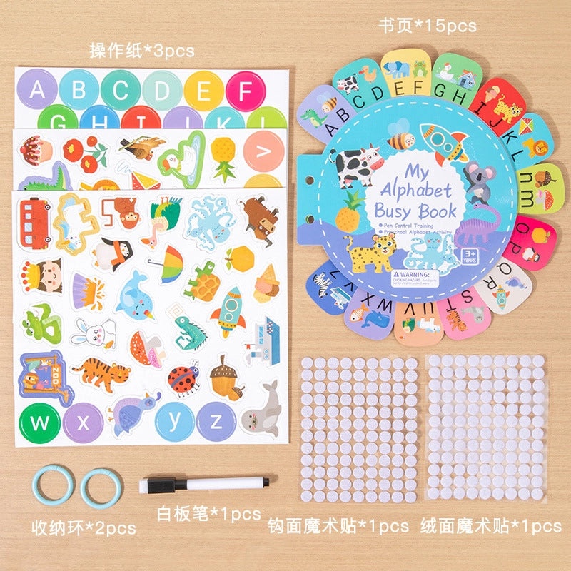 Educational Animal Paper Toys for Toddlers 3-6 Years|Learning & Educational Toys