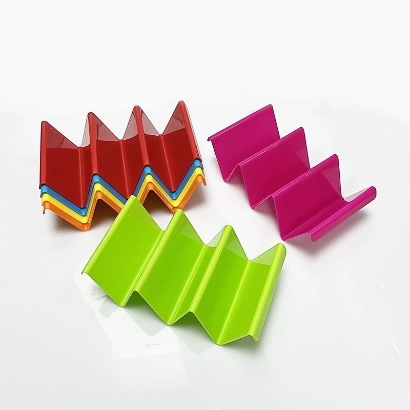 Simple Solid Color Plastic Cookie Rack - 1 Piece | Kitchen Storage Accessories
