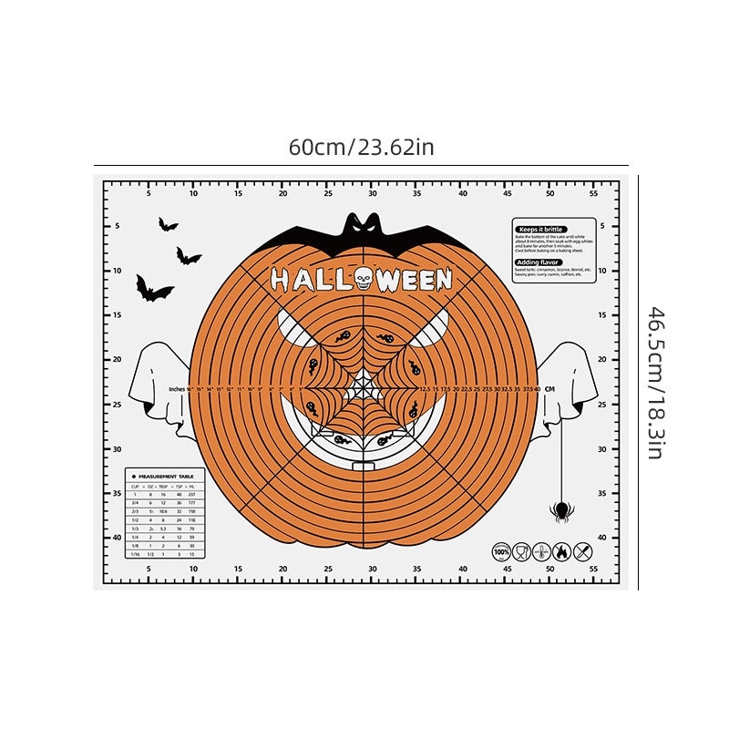 Extra Large Silicone Baking Mat 45x60cm Thickened Kneading Pad with Measurement Scale | Kitchen Tools & Gadgets