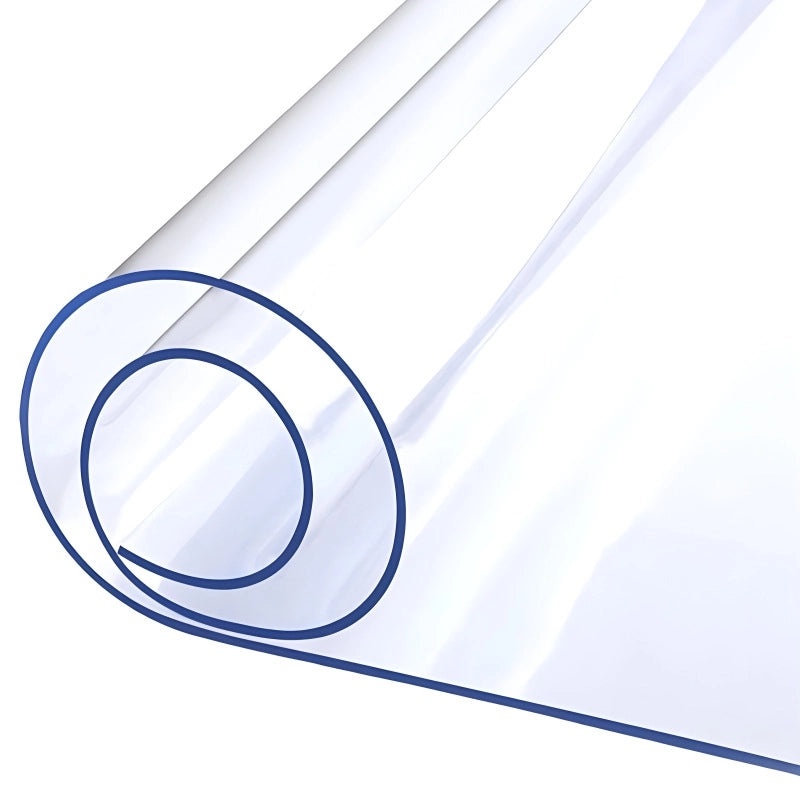 Waterproof Transparent PVC Tablecloth Mat | Kitchen Table Mats