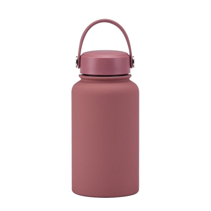 Stainless Steel Water Bottle Single Piece Casual Solid Color | Drinkware & Hydration