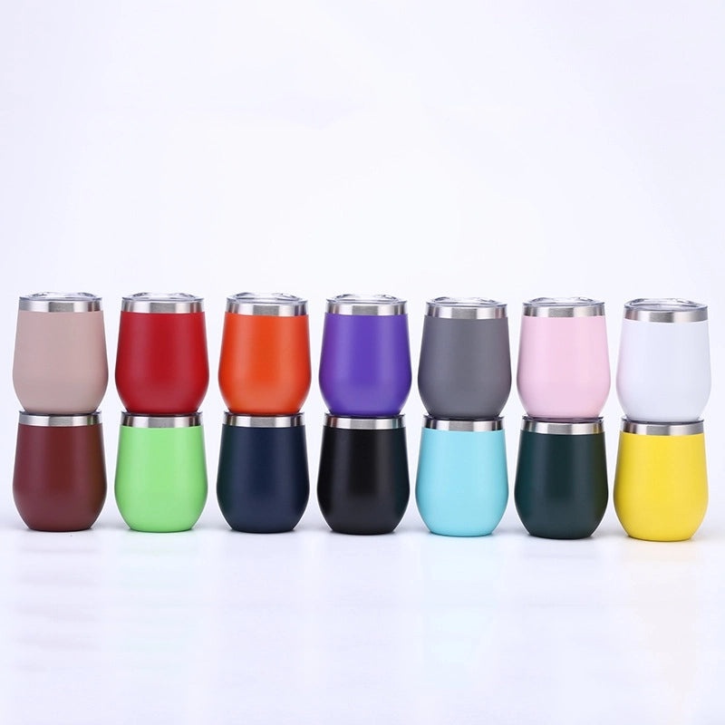 Creative Stainless Steel U-Cup Vacuum Water Bottle Portable Cute Eggshell Design|Drinkware & Water Bottles
