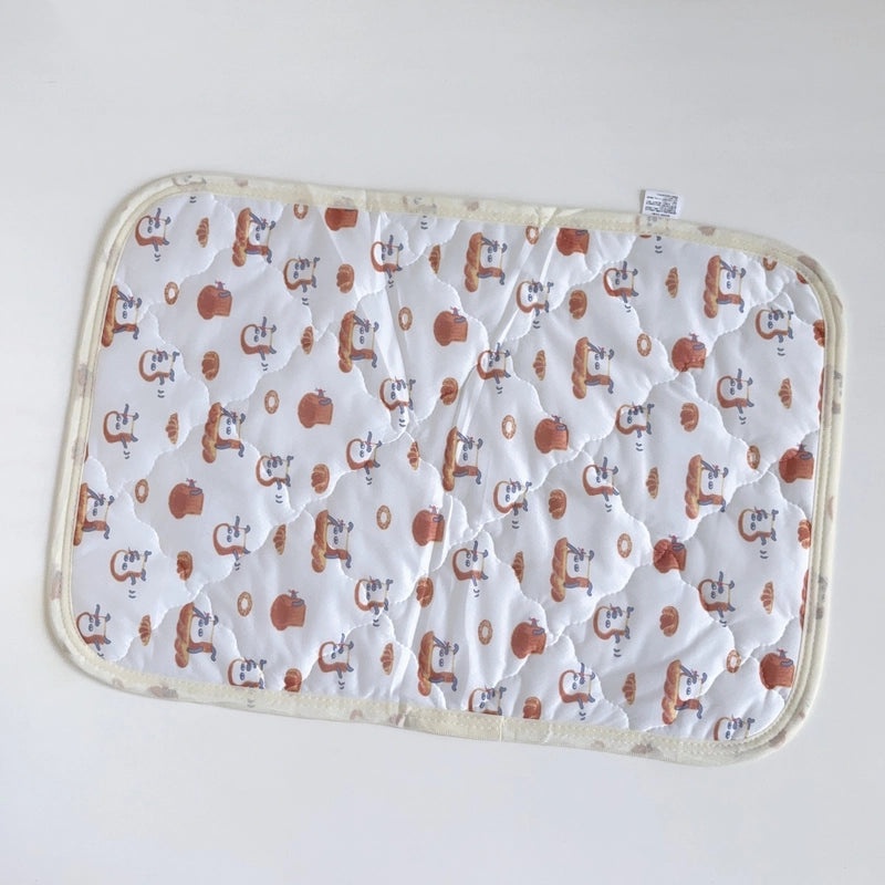 Cool Quilted Summer Pillow Mat with Mofusand Bread Thief Design Ugly Fish Print|Home & Living/Table Linens & Textiles