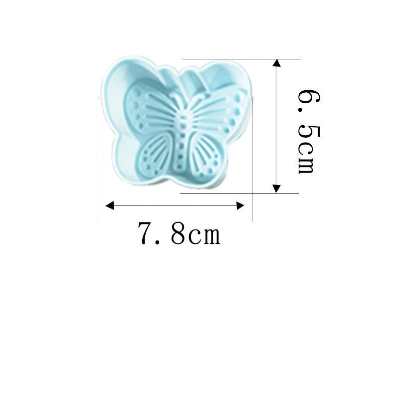 Red Heart Flower Silicone Cake Mold for Kitchen Baking | Kitchen & Baking Tools