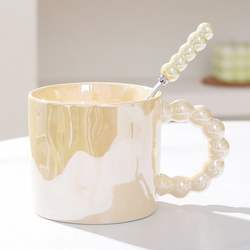 White Porcelain Water Bottle for Casual Vacation Use 1 Piece | Travel Accessories