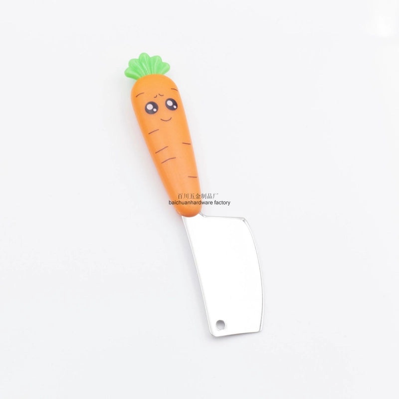 Adorable Carrot-Themed Stainless Steel Utensil 1 Piece|Kitchen & Dining Tableware
