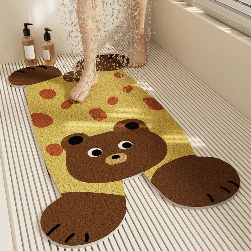 Casual Vacation Animal Pattern PVC Floor Mat for Home Decor|Home & Living Floor Mats
