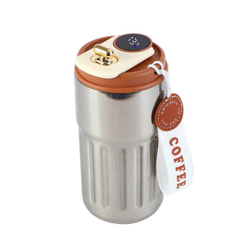 Smart Coffee Cup with Temperature Display | 316 Stainless Steel Thermos | Custom Logo Gift | High-Value Drinkware|Drinkware & Thermoses