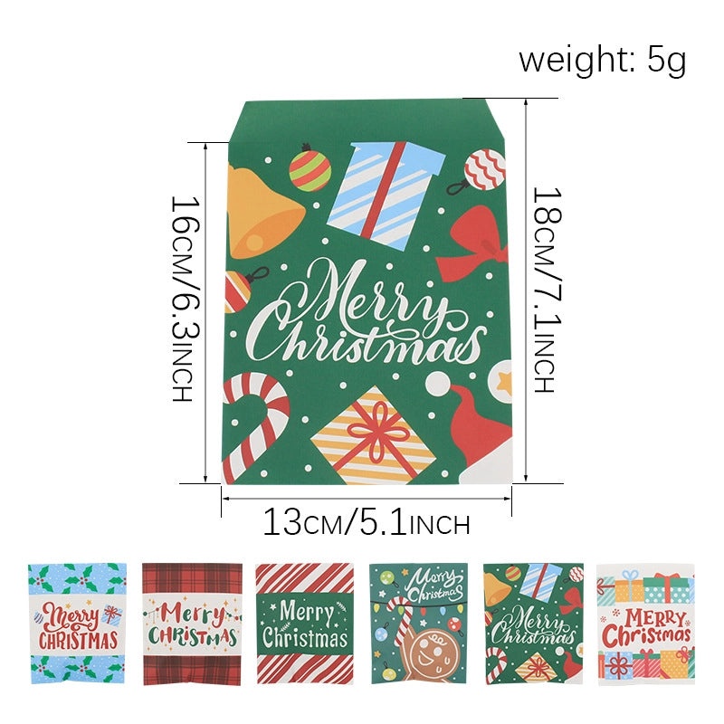 Christmas Holiday Letter Candy Gift Bag for Party Treats|Party Supplies & Gift Bags