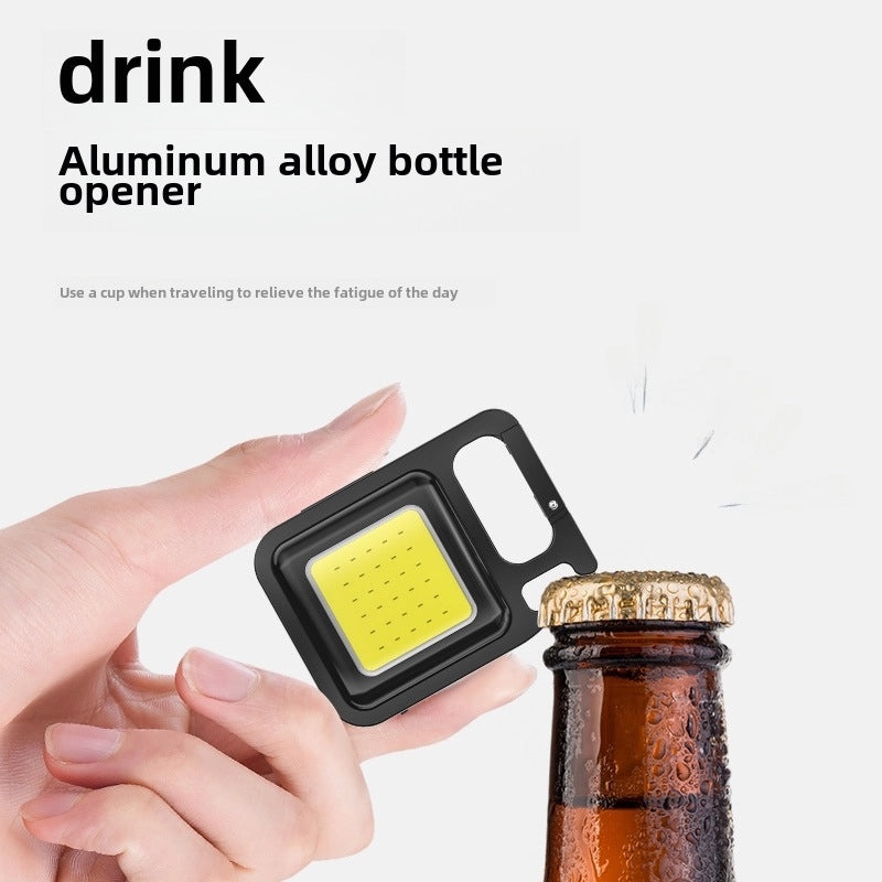 Shenyu Mini LED Keychain Flashlight Portable High Brightness Small Strong Light Multi-Function Work Light|Outdoor Lighting