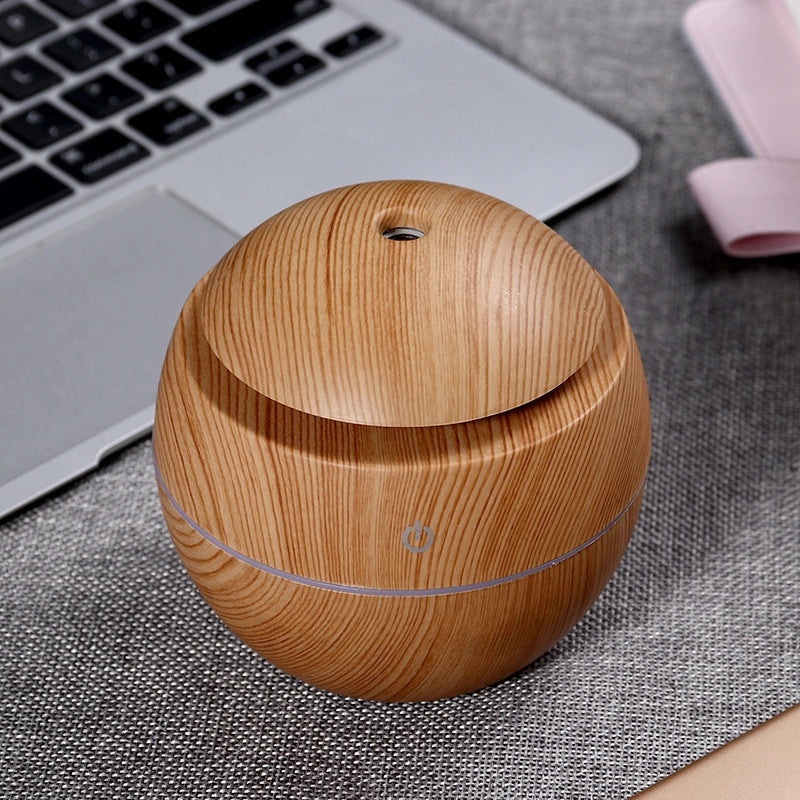 Mini Wood Grain Mushroom USB Humidifier | Home Decor Humidifiers