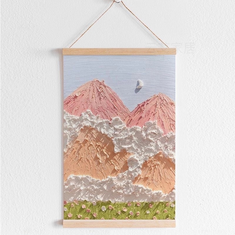 Serene Floral Countryside Wall Decor | Home & Living - Wall Art