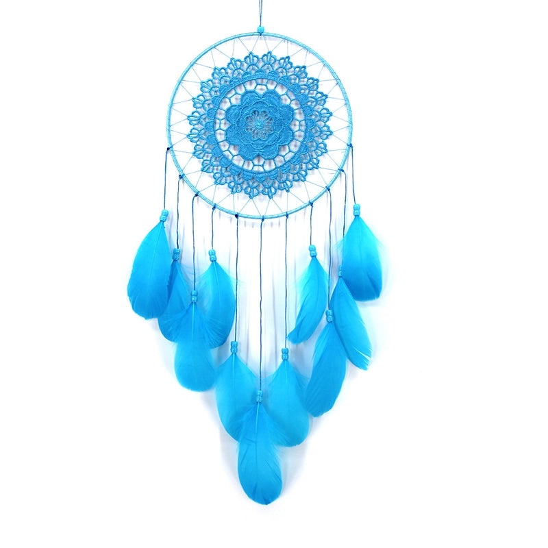 Goose Feather Floating Lace Dream Catcher Handmade Creative Home Hanging Decoration|Home Decor
